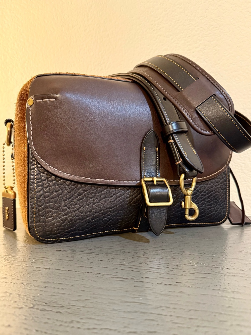 Coach 1941 Limited Edition Gotham Leather and Suede Messenger - 35416